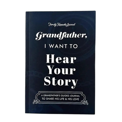 Dad / Mom, I Want to Hear Your Story Notebook a Father'S Guided Journal Multipurpose Notepad Book Keepsake Journal